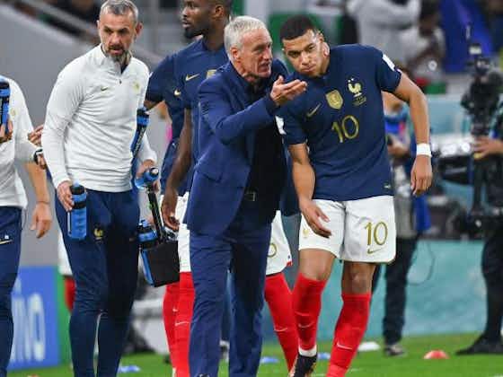 Image de l'article :France - Pologne : Didier Deschamps encense Kylian Mbappé