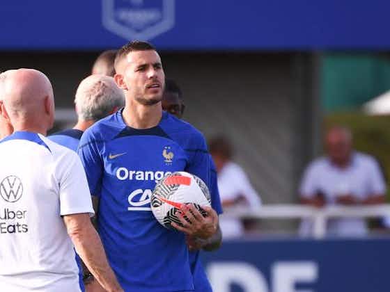 Image de l'article :Équipe de France : Lucas Hernandez de retour dans l’axe contre l’Irlande ? 