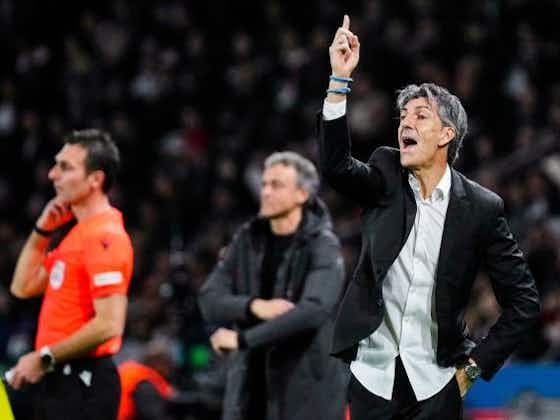 Image de l'article :PSG - Real Sociedad : pour Alguacil, "Paris a un effectif et un entraîneur pour aller au bout" en C1