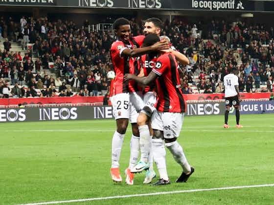 Image de l'article :Nice retrouve la victoire et fait chuter Lorient dans la zone rouge