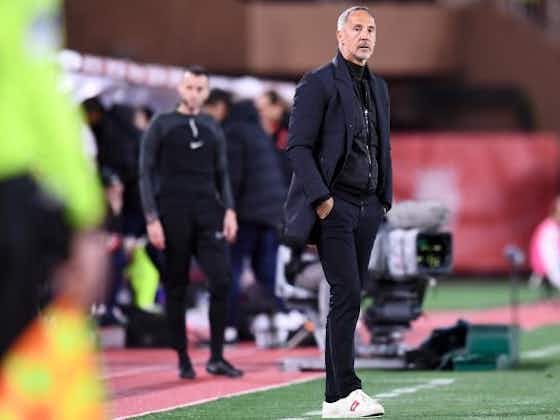 Image de l'article :Adi Hütter (Monaco) : "Cette victoire contre Lille est très importante vers la Ligue des champions"