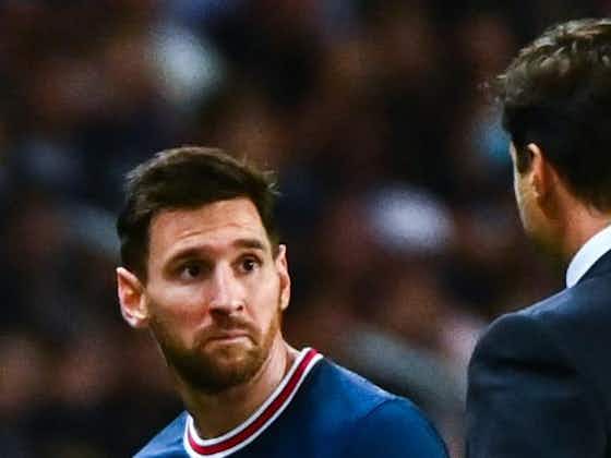 Image de l'article :PSG : Pochettino revient sur la sortie polémique de Messi contre Lyon