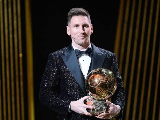 Image de l'article :Ballon d'Or : une légende du Real Madrid mécontente après la victoire de Messi