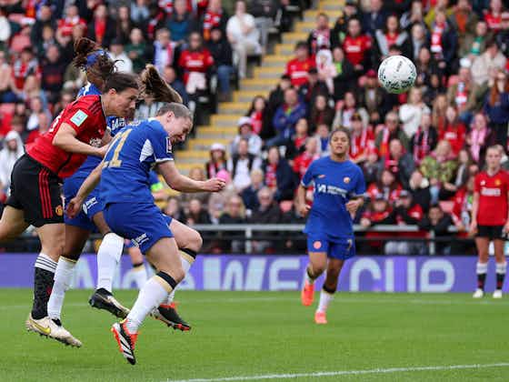 Article image:Manchester United stun Chelsea to set up Women’s FA Cup final with Spurs