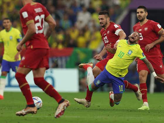 Immagine dell'articolo:Nessuno ha subito più falli di Neymar al Mondiale, fin qui