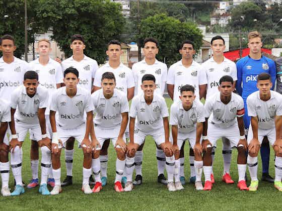 Imagem do artigo:Santos FC goleia fora de casa pela Paulista Cup Sub-16