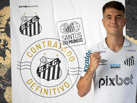 Imagem do artigo:Vinícius Zanocelo é contratado de forma definitiva pelo Santos FC