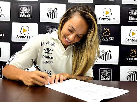 Imagem do artigo:Thaisinha renova contrato com Santos FC e permanece nas Sereias da Vila para a temporada 2023