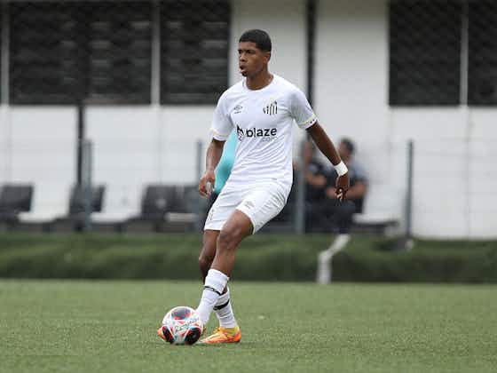 Imagem do artigo:Santos FC vence EC São Bernardo de virada e segue 100% no Campeonato Paulista Sub-17