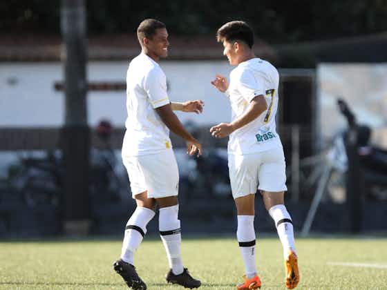 Imagem do artigo:Santos FC goleia Portuguesa Santista e garante classificação à segunda fase do Campeonato Paulista Sub-20