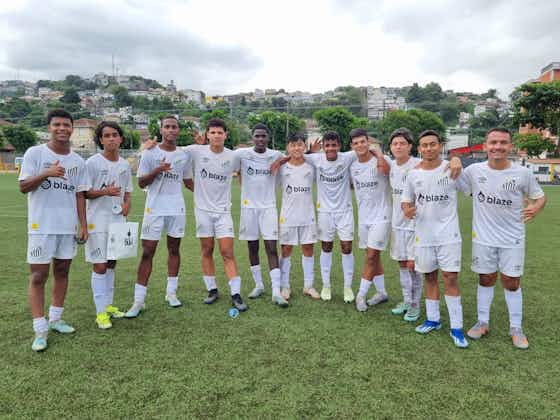Imagem do artigo:Santos FC bate novo recorde na Copa Buh e conquista vitórias nas estreias de Sub-15 e Sub-17