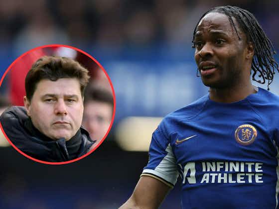 Article image:Mauricio Pochettino asks Chelsea supporters to ‘move on’ from Raheem Sterling criticism