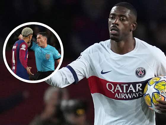 Article image:Barcelona lose their heads as Luis Enrique and Ousmane Dembele get one over former side