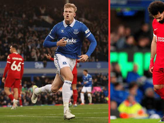 Article image:Everton 2-0 Liverpool: Player ratings as Toffees end 13-year Goodison Park wait to dent Reds title hopes