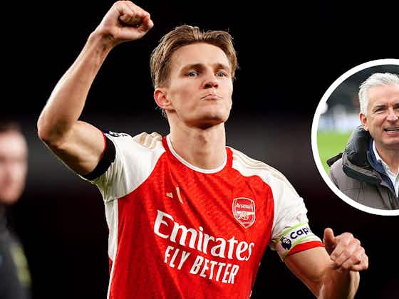 Article image:Odegaard will be front of Postecoglou’s mind for Arsenal v Tottenham – Alan Smith