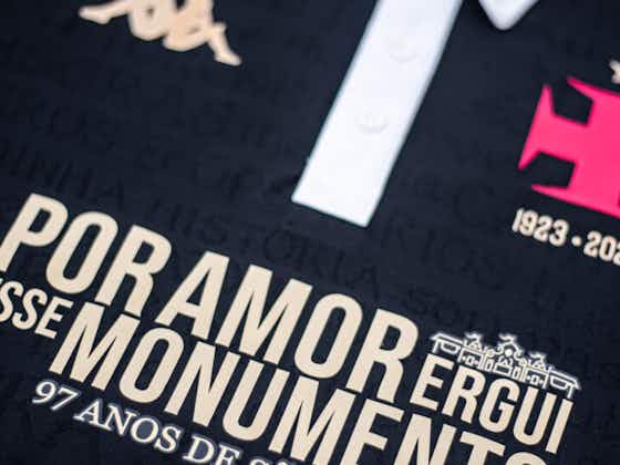 Imagem do artigo:Vasco atuará com homenagem ao aniversário de São Januário na camisa no clássico