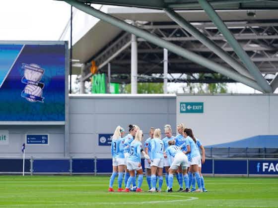 Article image:City's 2021-22 FA WSL fixtures revealed