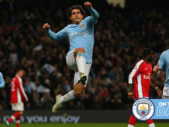 Article image:On this Day: Tevez and SWP shoot down Gunners, Stanway at the double