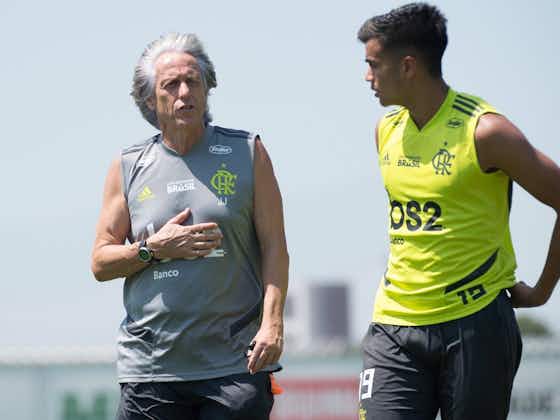 Imagem do artigo:Ex-Flamengo, Reinier pode voltar a ser treinado por Jorge Jesus, diz site