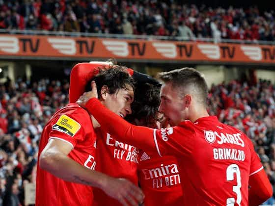 Imagem do artigo:Benfica goleia Braga e mantém-se no terceiro lugar do campeonato