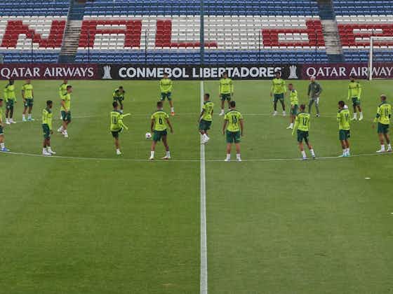 Imagem do artigo:Palmeiras faz seu primeiro treino em Montevidéu