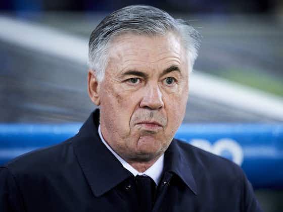 Imagem do artigo:Carlo Ancelotti afirma não estar contente com o empate em casa