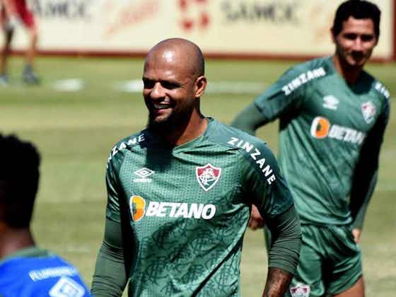 Imagem do artigo:Fluminense prepara Felipe Melo e Ganso para jogo decisivo contra o Unión Santa Fe