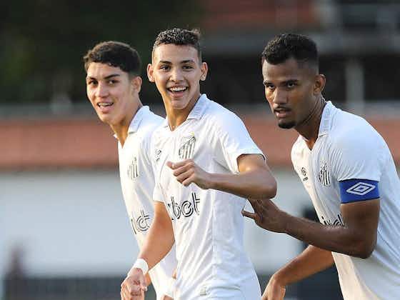 Imagem do artigo:Atacante do Sub-17 do Santos é apontado como grande talento pelo “The Guardian”