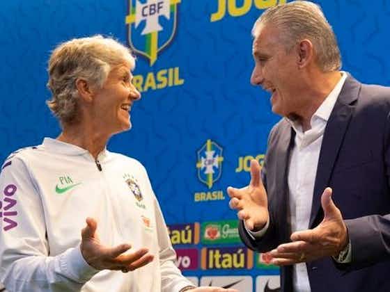 Imagem do artigo:Seleção Brasileira: Presidente da CBF fala sobre futuro de Tite e Pia Sundhage