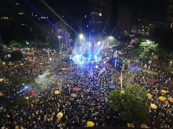 Imagem do artigo:Elenco do Cruzeiro comemora acesso com 40 mil torcedores no centro de BH