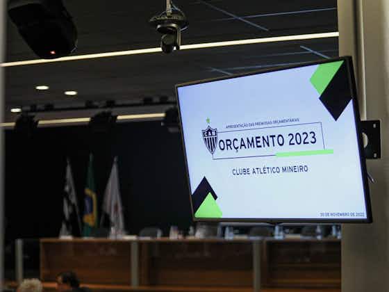 Imagem do artigo:Conselho deliberativo do Atlético-MG aprova orçamento para 2023