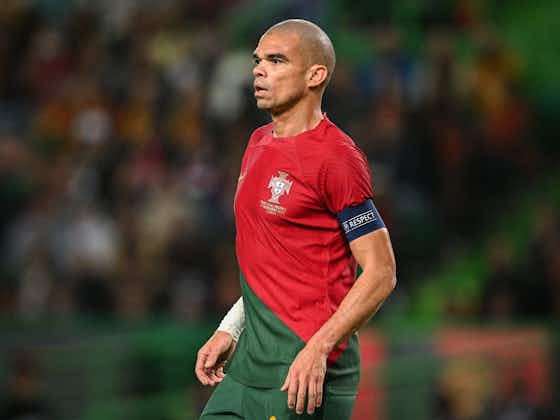 Imagem do artigo:Fernando Santos confirma: Pepe será titular