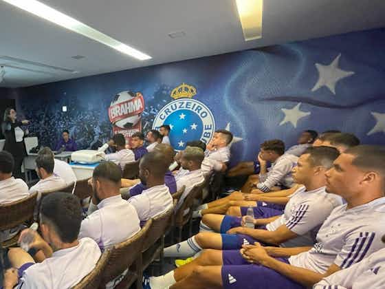 Imagem do artigo:Cruzeiro promove palestras de conscientização sobre apostas esportivas