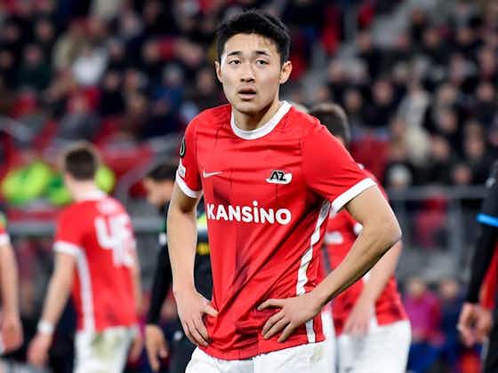 Imagem do artigo:Liverpool tem interesse na contratação do japonês Yukinari Sugawara, do AZ
