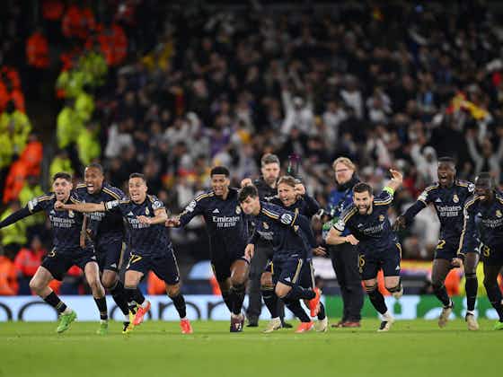 Imagem do artigo:Lunin brilha e Real Madrid elimina Manchester City nos pênaltis