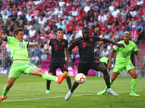 Artikelbild:FC Bayern 2:0 VfL Wolfsburg: Jamal Musiala verzaubert die Arena erneut