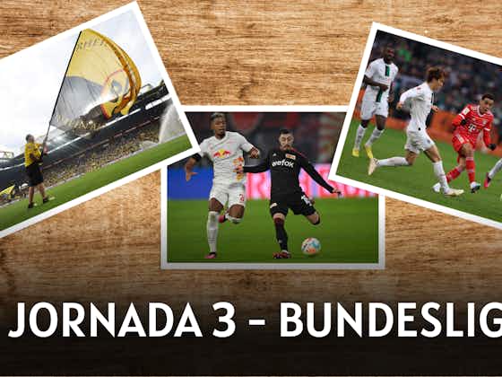 Imagen del artículo:Tres encuentros a ver de la Jornada 3 de la Bundesliga