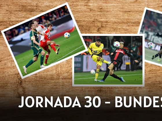 Imagen del artículo:Tres encuentros a ver de la jornada 30 de la Bundesliga
