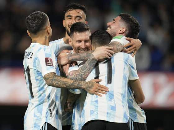 Imagen del artículo:Argentina se despide de su público con una goleada 3-0 ante Venezuela