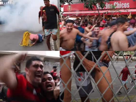 Imagem do artigo:Confusão e festa: os detalhes da chegada do Flamengo ao Maracanã