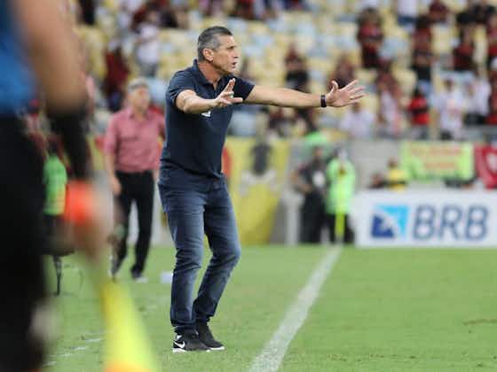 Imagem do artigo:Técnico do Cuiabá comemora empate com Flamengo e revela ‘promessa’ a Renato Gaúcho