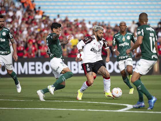 Imagem do artigo:Atacante do Palmeiras provoca o Flamengo nas redes sociais
