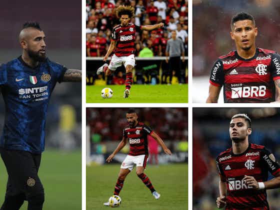 Imagem do artigo:Análise semiquantitativa entre Vidal e os volantes do Flamengo