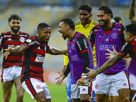 Imagem do artigo:Marinho comemora segundo gol pelo Flamengo e alfineta ex-tecnico Paulo Sousa