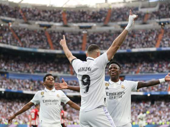 Imagem do artigo:Vinícius Júnior dá show em despedida de Benzema do Real Madrid