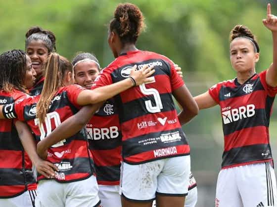 Imagem do artigo:Flamengo massacra Cefama no Brasileirão Feminino Sub-20