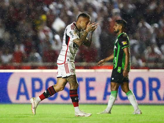 Imagem do artigo:No vermelho em 17 jogos, América-MG lucrou 4,3 milhões contra Flamengo