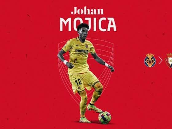 Imagen del artículo:OFICIAL: Johan Mojica es nuevo jugador de Osasuna