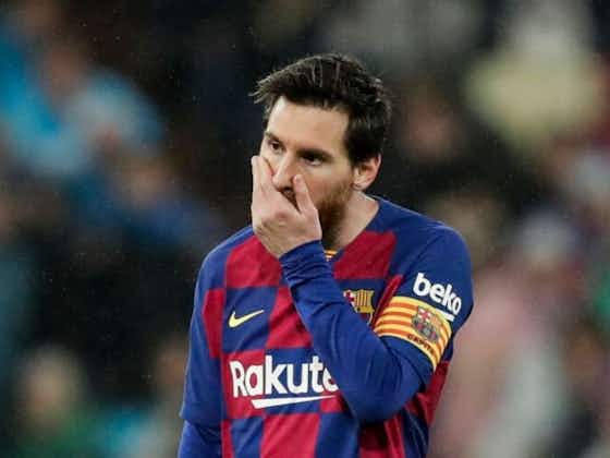Imagen del artículo:Preocupación en Barcelona por una posible lesión de Messi