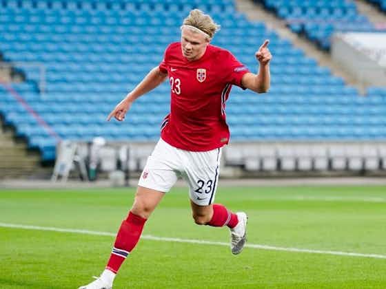 Imagen del artículo:Erling Haaland hizo historia con la Selección de Noruega